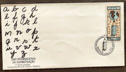 Envelope FDC 510 1990 Alfabetizacao Educacao CBC DF 4
