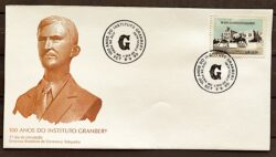Envelope FDC 511 1990 Instituto Granbery Educacao CBC MG 1