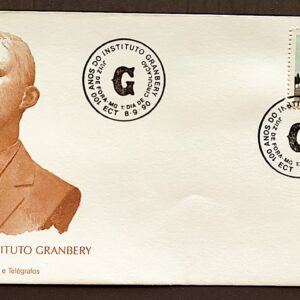 Envelope FDC 511 1990 Instituto Granbery Educacao CBC MG 1