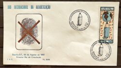 Envelope PVT FIL 022 1990 Alfabetizacao Educacao CBC DF