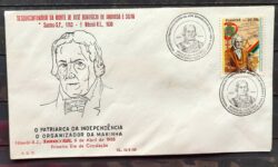 Envelope PVT FIL 06B 1988 Jose Bonifacio Marinha Independencia CBC Niteroi