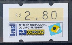 SE 06C Selo Etiqueta Automato Frankfurt 1994