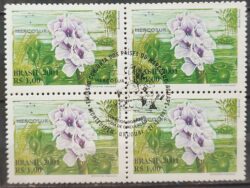 C 2439 Selo Flora do Mercosul Aguape 2001 Quadra CBC Uruguai