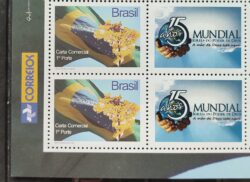 C 2853 Selo Personalizado Ipe Bandeira Mundial Igreja Religiao 2009 Quadra Vinheta Correios