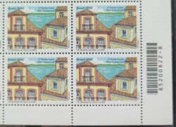C 2898 Selo Mirantes de Sao Luis Maranhao 2009 Quadra Codigo de Barras