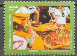 C 3577 Selo Maravilhas de Belem do Para Danca Carimbo Musica 2016