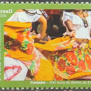 C 3577 Selo Maravilhas de Belem do Para Danca Carimbo Musica 2016