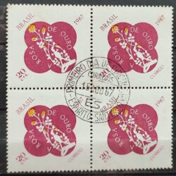 C 576 Selo Outorga da Rosa de Ouro a Basilica de N S Aparecida 1967 Quadra CPD ES