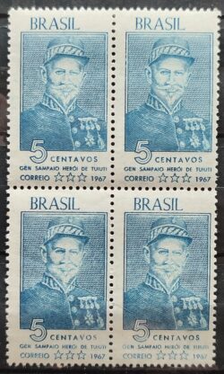 C 577 Selo General Antonio de Sampaio Heroi Tuiuti Militar 1967 Quadra 2