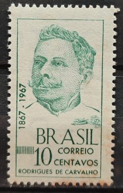 C 588 Selo Centenario de Rodrigues de Carvalho 1967 4