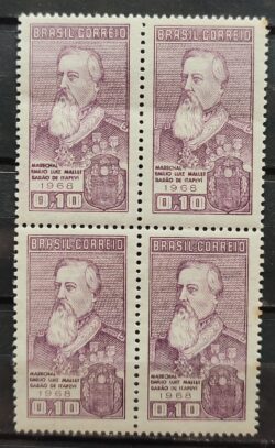 C 604 Selo Marechal Emilio Luiz Mallet Barao de Itapevi Militar 1968 Quadra 2