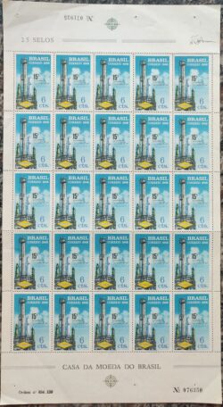 C 610 Selo Aniversario da Petrobras Energia 1968 Folha 2