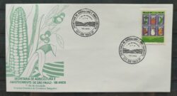 Envelope FDC 547 1991 Agricultura Peixe Porco Galinha CBC SP