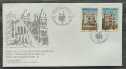 Envelope FDC 553 1992 Arquitetura Religiosa Igreja Religiao CBC RJ 02