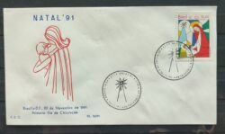 Envelope PVT FIL 026 1991 Natal Religiao CBC DF