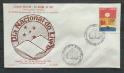 Envelope PVT FIL 24C 1992 Dia do Livro Graciliano Ramos Literatura CBC AL