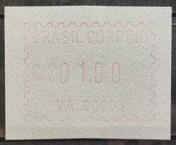 SE 02 Selo Automato Frama Etiqueta VA 00003 1981