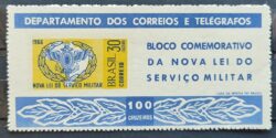 B 18 Bloco Propaganda da Nova Lei do Servico Militar 1966