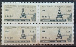 C 546 Selo Terminal de Minerio de Tubarao Economia 1966 Quadra 1