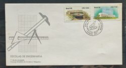 Envelope FDC 594 1993 Escola de Engenharia Educacao CBC RJ 01