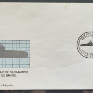 Envelope FDC 603 1993 Submarino Tamoio Militar CBC RJ