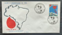 Envelope PVT FIL 04A 1993 Saude Preservacao da Vida Coracao CBC SP
