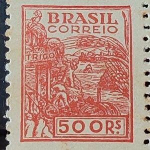 Selo Regular RHM 360A Netinha Trigo 500 Reis Filigrana P 1941