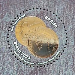 C 4092 Selo Moedas Brasileiras Economia Dinheiro Numismatica 2023