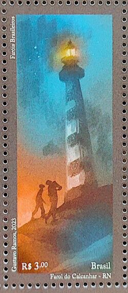 C 4101 Selo Farois Brasileiros Farol Arquitetura Navio Navegacao 2023 RN