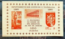B 16 Bloco 4 Centenario do Rio de Janeiro 1965