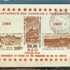 B 17 Bloco 4 Centenario do Rio de Janeiro 1965 CPD MG