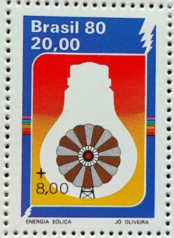 C 1133 Selo Alternativas Energeticas Energia Eolica 1980