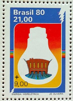 C 1134 Selo Alternativas Energeticas Energia Eletrica 1980