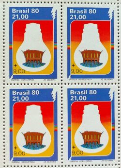 C 1134 Selo Alternativas Energeticas Energia Eletrica 1980 Quadra