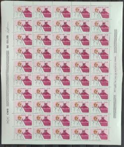 C 1152 Selo Papa Joao Paulo II Religiao Igreja 1980 Folha Brasilia