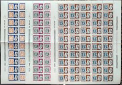 C 1210 Selo Centenario Dom Pedro Filatelia Servico Postal 1981 Folha Serie Completa