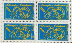 C 2067 Selo Educacao e Cidadania Mapa Crianca 1997 Quadra