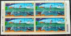 C 2182 Selo Revizee Farol Navio Golfinho Tartaruga Satelite Mapa Peixe 1999 Folha