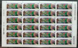 C 2603 Selo Nise da Silveira Medicina Saúde Mulher Gato 2005 Folha