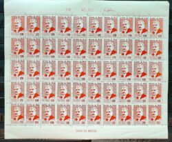 C 524 Selo Centenario Vital Brazil Saude 1965 Folha