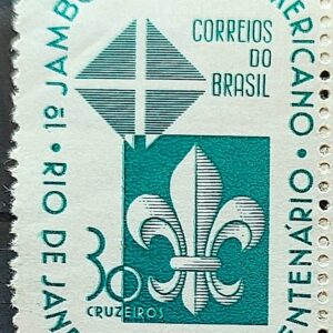 C 533 Selo Jamboree Panamericano Escotismo Escoteiro 1965