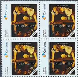 SI 05 Selo Institucional O Alquimista Paulo Coelho Literatura 2023 Quadra