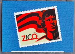 SI 03 Vinheta do Selo Institucional Zico 70 Anos Flamengo Futebol 2023