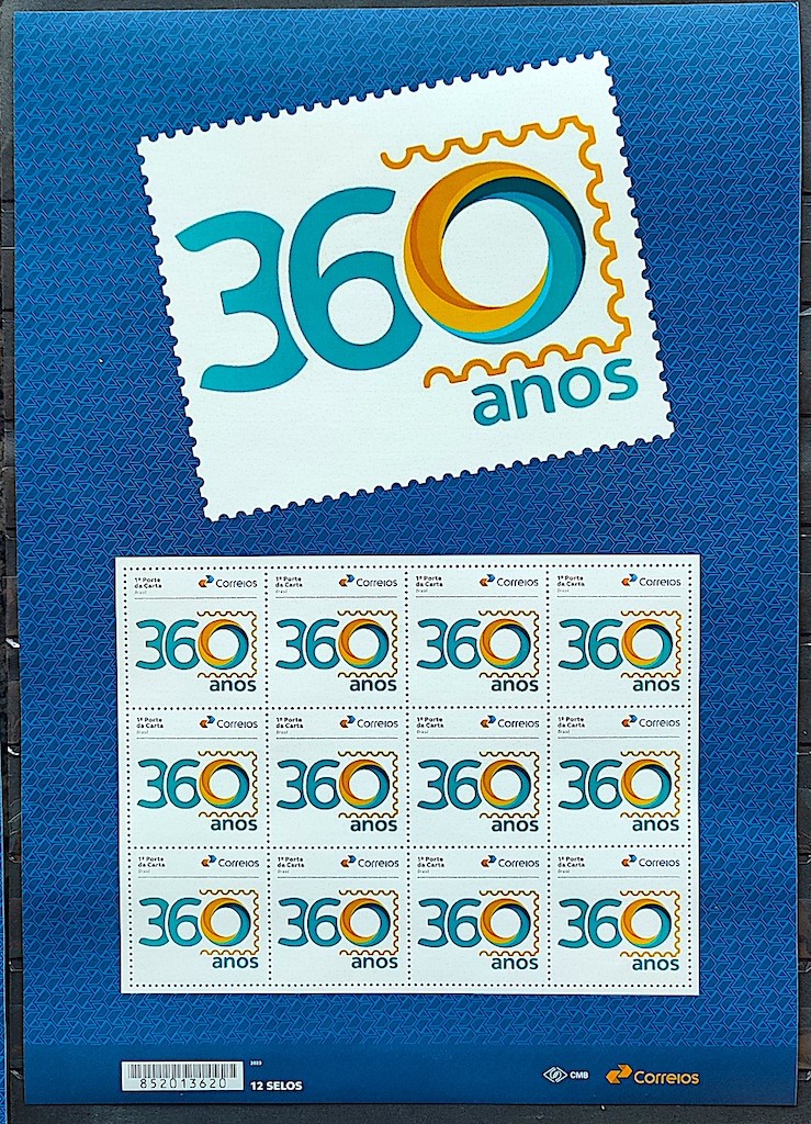 Si Selo Institucional Anos Dos Correios Servico Postal Folha