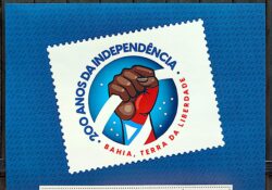 SI 08 Vinheta do Selo Institucional 200 Anos da Independencia Bahia Mao Estrela 2023
