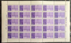 A 93 Selo Aereo Inauguracao de Brasilia Congresso Nacional 1960 Folha