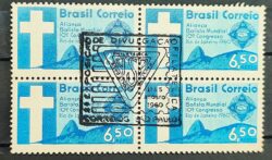 A 98 Selo Aereo Congresso da Alianca Batista Religiao 1960 Quadra CBC SP