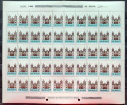 C 1025 Selo Arquitetura Religiosa Igreja Religiao Sao Bento 1977 Folha