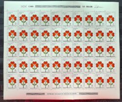 C 1096 Selo Congresso de Cardiologia Saude Carlos Chagas 1979 Folha