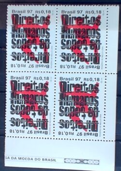 C 2034 Selo Direitos Humanos Justica 1997 Quadra